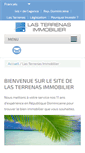 Mobile Screenshot of lasterrenasimmobilier.com